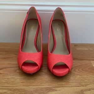 Thali Sodi Open-Tow High Heels. Size: 9